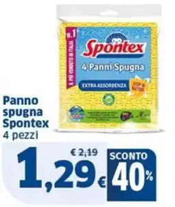Sigma Panno spugna Spontex offerta