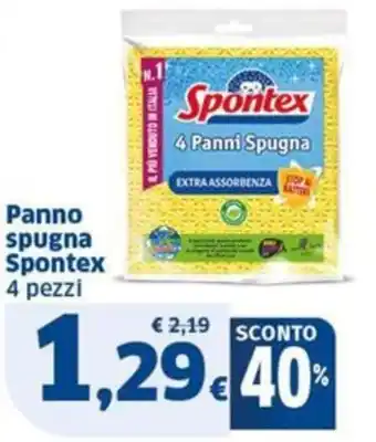 Sigma Panno spugna Spontex offerta