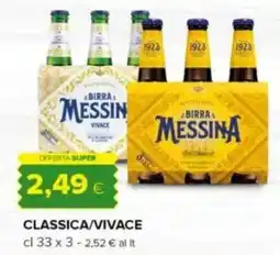 Oasi Birra messina classica/vivace offerta
