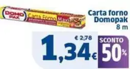 Sigma Carta forno Domopak offerta