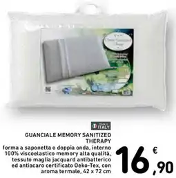 Spazio Conad Guanciale memory sanitized therapy offerta