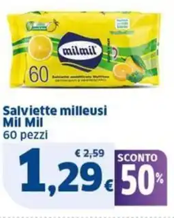 Sigma Salviette milleusi Mil Mil offerta