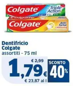 Sigma Dentifricio Colgate offerta