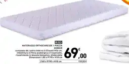 Spazio Conad Materasso orthocaresse 1 piazza dormir offerta