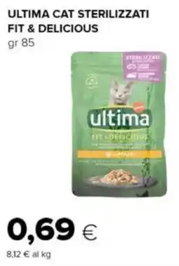 Oasi Ultima cat sterilizzati fit & delicious offerta