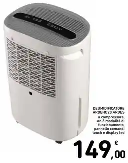 Spazio Conad DEUMIDIFICATORE ARDEHU20 ARDES offerta