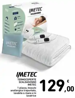 Spazio Conad Termocoperte scaldasonno imetec offerta