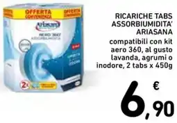 Spazio Conad Ricariche tabs assorbiumidita ariasana offerta