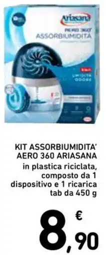 Spazio Conad Kit assorbiumidita aero 360 ariasana offerta