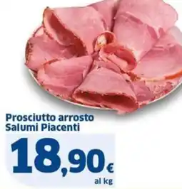 Sigma Prosciutto arrosto Salumi Piacenti offerta