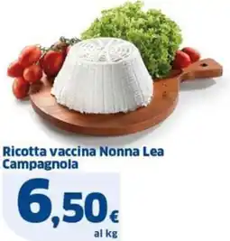 Sigma Ricotta vaccina Nonna Lea Campagnola offerta