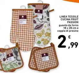 Spazio Conad Linea tessile cucina fruit passion offerta
