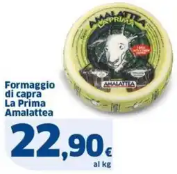 Sigma Formaggio di capra La Prima Amalattea offerta