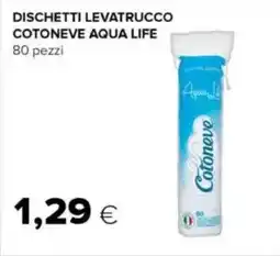 Oasi Dischetti levatrucco cotoneve aqua life offerta