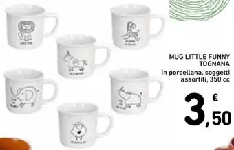 Spazio Conad Mug little funny tognana offerta