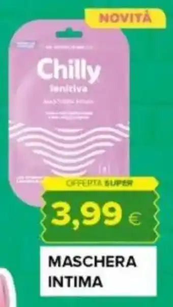 Oasi Chilly maschera intima offerta