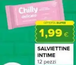 Oasi Chilly salviettine intime offerta