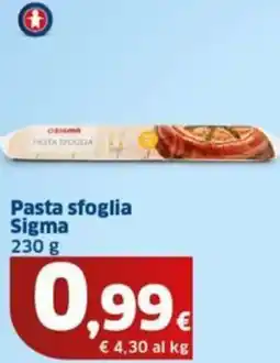 Sigma Pasta sfoglia Sigma offerta