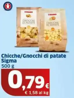 Sigma Chicche/Gnocchi di patate Sigma offerta