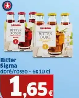 Sigma Bitter Sigma doré/rosso offerta