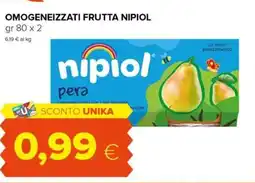 Oasi Omogeneizzati frutta NIPIOL offerta