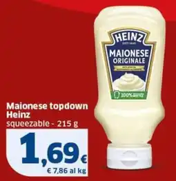 Sigma Maionese topdown Heinz squeezable offerta