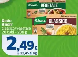 Sigma Dado Knorr classico/vegetale offerta