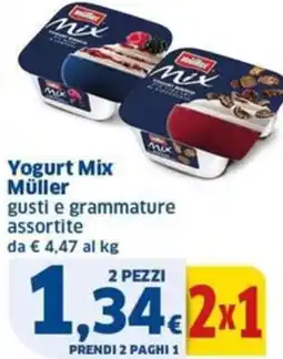 Sigma Yogurt Mix Müller offerta