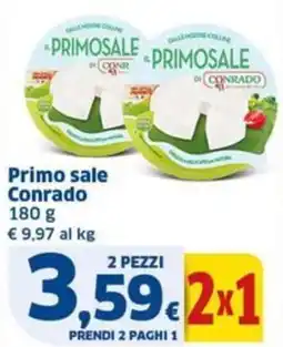 Sigma Primo sale Conrado offerta
