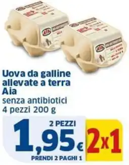 Sigma Uova da galline allevate a terra senza antibiotici offerta