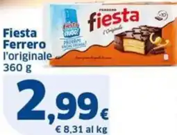 Sigma Fiesta Ferrero l'originale offerta