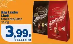 Sigma Bag Lindor Lindt fondente/latte offerta