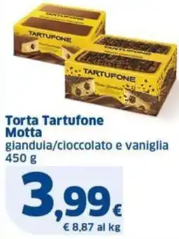 Sigma Torta Tartufone Motta glandula/cioccolato e vaniglia offerta