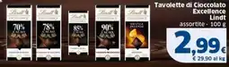 Sigma Tavolette di Cioccolato Excellence Lindt offerta