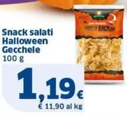 Sigma Snack salati Halloween Gecchele offerta