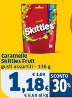 Sigma Caramelle Skittles Fruit offerta