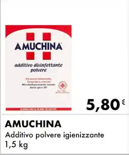 Iper Tosano AMUCHINA Additivo polvere igienizzante offerta