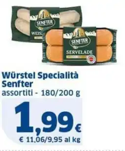 Sigma Würstel Specialità Senfter offerta