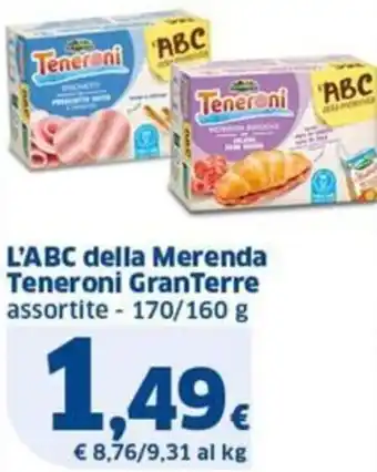Sigma L'ABC della Merenda Teneroni GranTerre offerta