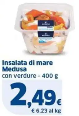 Sigma Insalata di mare Medusa con verdure offerta
