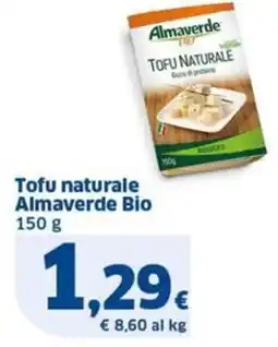 Sigma Tofu naturale Almaverde Bio offerta