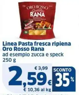Sigma Linea Pasta fresca ripiena Oro Rosso Rana offerta