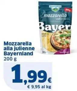 Sigma Mozzarella alla julienne Bayernland offerta