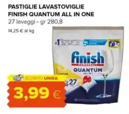 Oasi Pastiglie lavastoviglie finish quantum all in one offerta