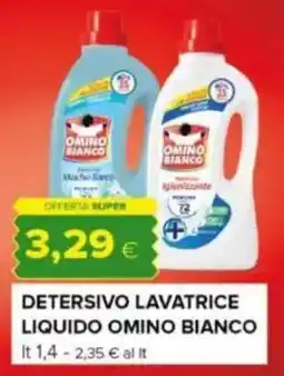 Oasi Detersivo lavatrice liquido OMINO BIANCO offerta