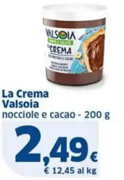 Sigma La Crema Valsoia nocciole e cacao offerta
