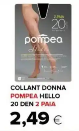 Oasi Collant donna pompea hello 20 den 2 paia offerta