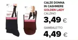 Oasi Calze donna in cashmere golden lady offerta