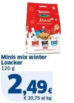 Sigma Minis mix winter Loacker offerta