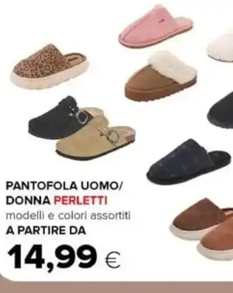 Oasi Pantofola uomo/ donna perletti offerta